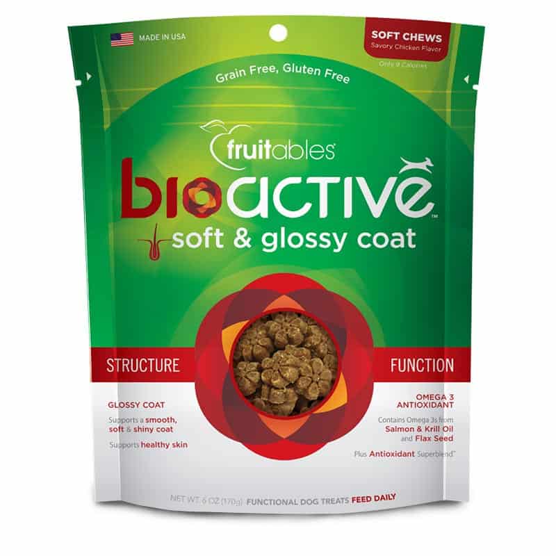 Fruitables BIO ACTIVE Soft Glossy Coat 6oz PetFoodCare Pet Food and Supplies Singapore